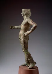 La divinité du design Culsans. Sculpture en bronze, 3ème siècle av. J.-C.