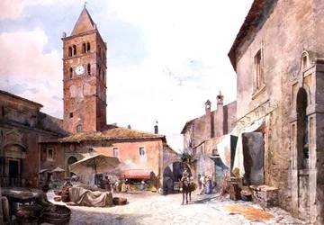 Vue de la Piazza dell