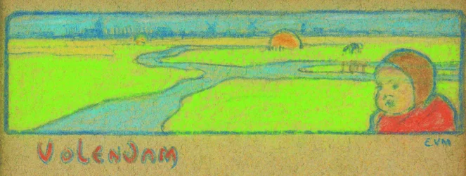 Carte postale de Volendam