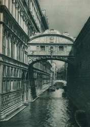 Pont des Soupirs, Venise, Italie, 1927