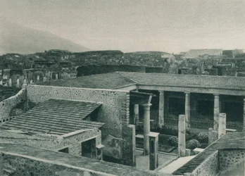 Maison des Vettii, Pompéi, Italie, 1927