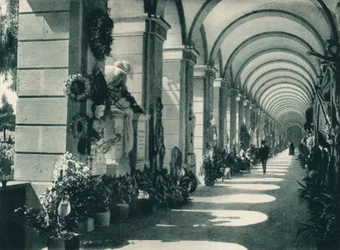 Cimetière monumental de Staglieno, Gênes, Italie, 1927