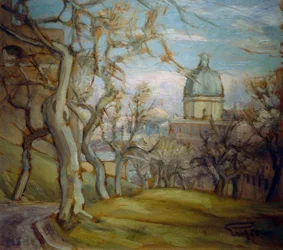 En dessous du Monte Gianicolo