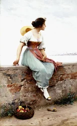 Un moment pensif, 1896