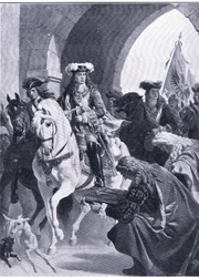 Les Autrichiens entrant à Belgrade, illustration de Repères dans l