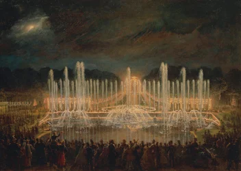 Nocturne à Versailles (Les grandes eaux à Versailles)