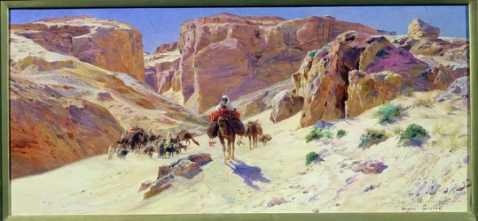 Caravane dans le désert