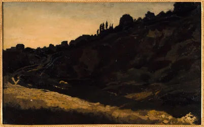 Vue de Montmartre, vers 1848