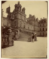 Fontainebleau - Cour des Adieux