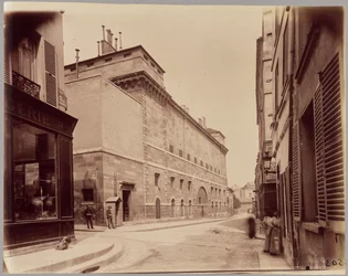 La prison Sainte-Pélagie, rue du Puits-de-l