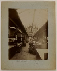 Marché des Enfants-Rouges, rue de Bretagne, 3e arrondissement, Paris