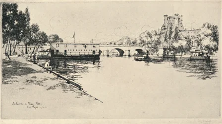 Le Pavillon de Flore, 1915