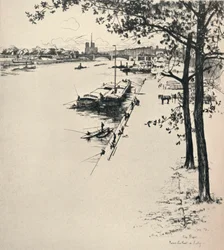Le Pont de Sully, 1915