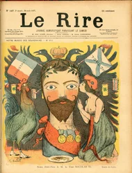 Couverture de « Le Rire », satire en couleurs
