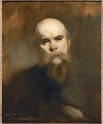 Paul Verlaine, poète (huile sur toile)