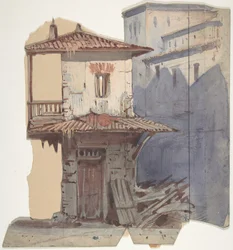Décor de scène à l