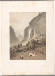 Pique-nique avec vue sur la cascade de Staubbach