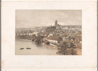 Vue de Berne (vues de la Suisse et de la Savoie)