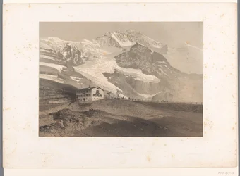 Vue de la Jungfrau depuis la Kleine Scheidegg