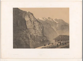 Vue sur la Wengernalp