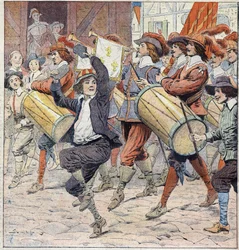 Illustration pour "Vint ans après".