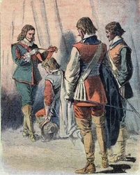 Illustration pour "Vint ans après".