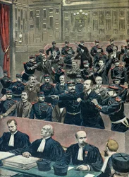 Proces de Paul Deroulede a la haute cour de justice