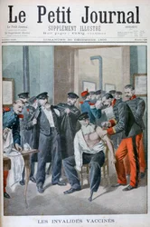 Vaccination des vieux soldats, Paris, 1900
