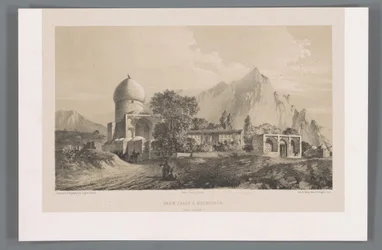 Vue sur Imamzadeh Komijan en Irak-i Ajam