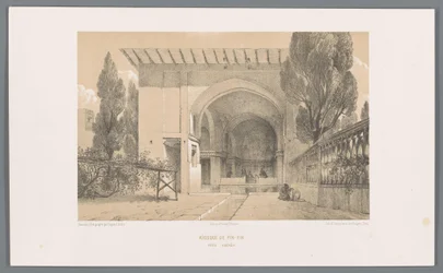 Kiosque du jardin de Fin à Kashan