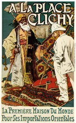 A la Place Clichy, c.1891 (lithographie couleur sur papier)