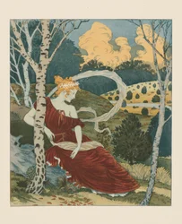 Dans les bois, vers 1899