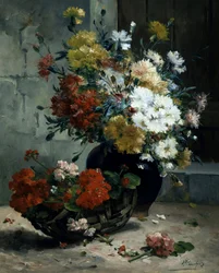Nature morte de fleurs d