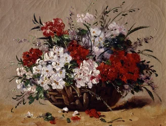 Panier de fleur d