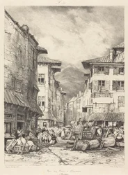 Rue des Gras à Clermont