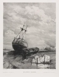 Six marines : marée basse, 1833