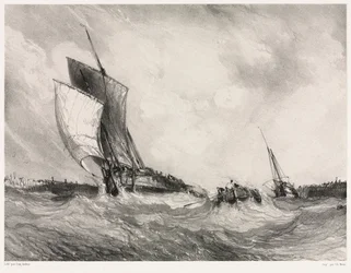 Six marines : Retour au port, 1833