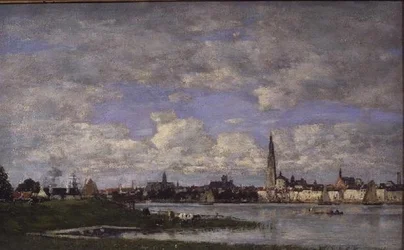 Anvers depuis la pointe des Flandres