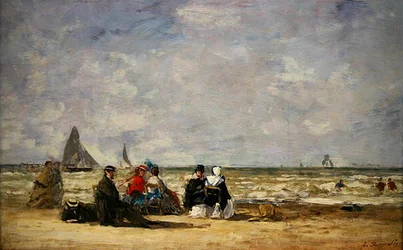 Scène de plage