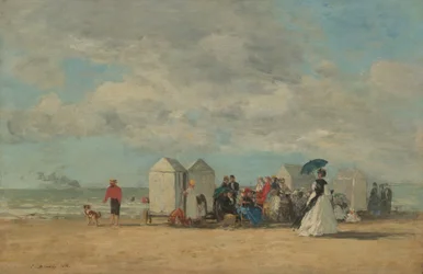 Scène de plage