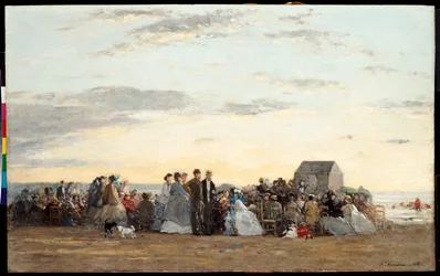 Scène de plage, 1865