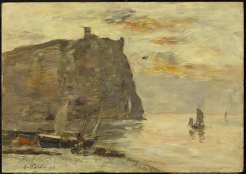 Falaises à Étretat, 1894