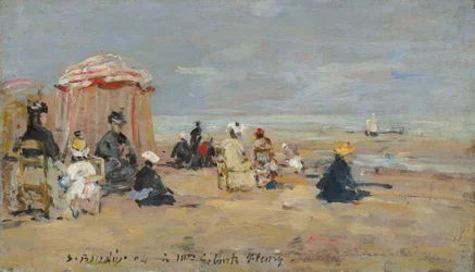 Sur la plage, 1894