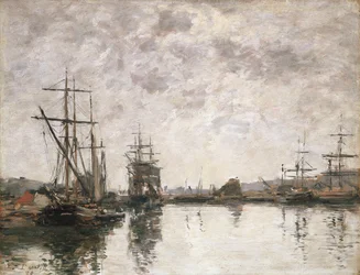Le Bassin à Deauville, 1890