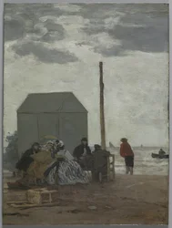 La plage de Deauville