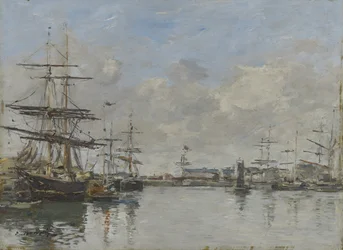 Le port du Havre, vers 1885-90