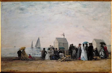 La plage de Trouville
