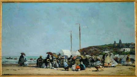 La plage de Trouville