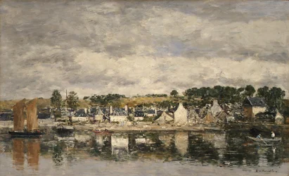 Village au bord d