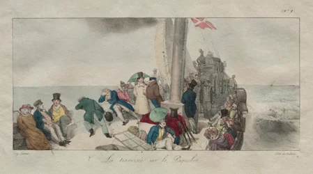 Souvenirs de Londres : Traversée en bateau à vapeur
